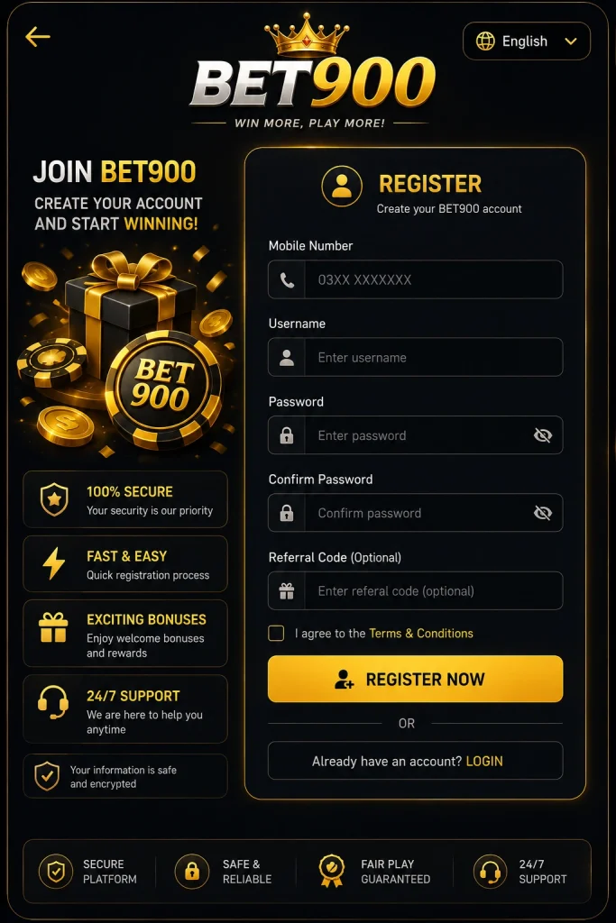Bet900 Game